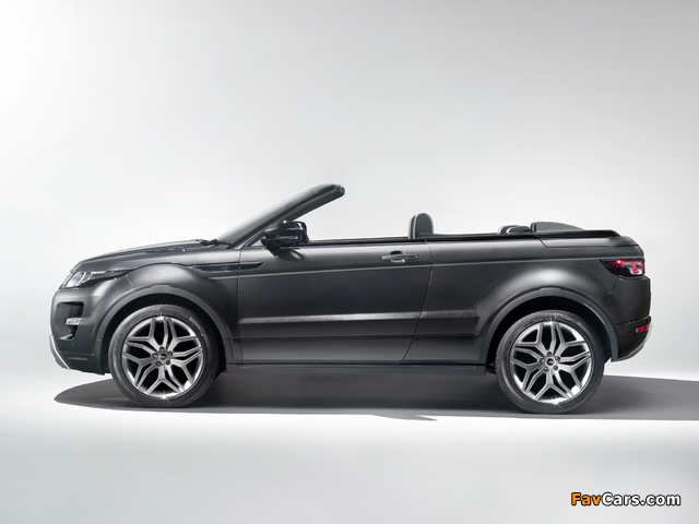 Pictures of Range Rover Evoque Convertible Concept 2012 (640 x 480)