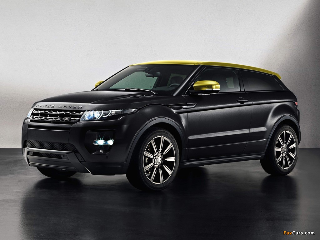 Pictures of Range Rover Evoque Coupe Sicilian Yellow 2013 (1024 x 768)