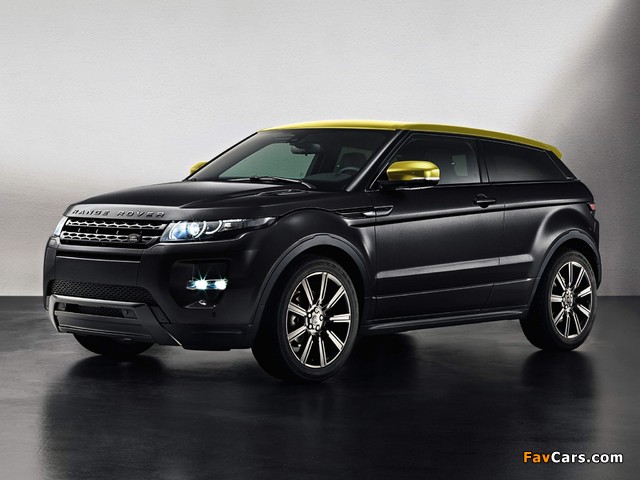 Pictures of Range Rover Evoque Coupe Sicilian Yellow 2013 (640 x 480)