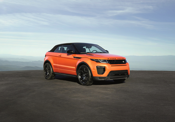 Pictures of Range Rover Evoque Convertible 2016