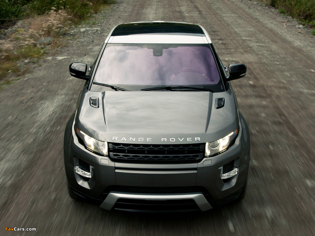 Range Rover Evoque Coupe Dynamic US-spec 2011 wallpapers (1024 x 768)