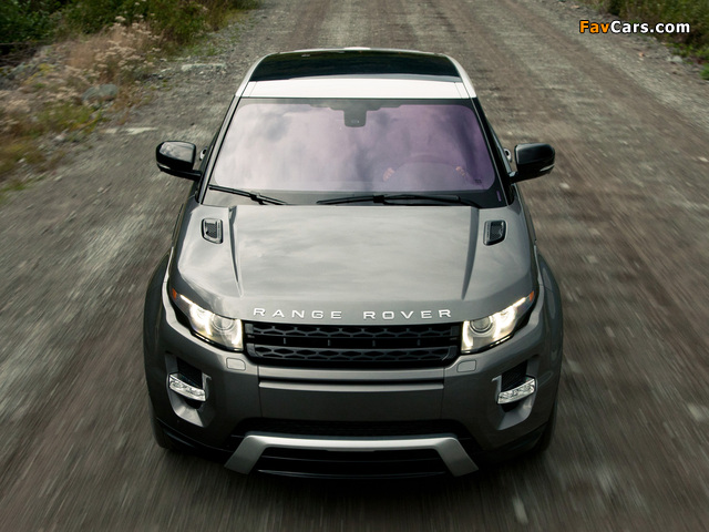 Range Rover Evoque Coupe Dynamic US-spec 2011 wallpapers (640 x 480)