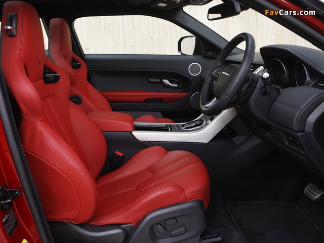Range Rover Evoque Coupe Si4 Dynamic UK-spec 2011 wallpapers (640 x 480)