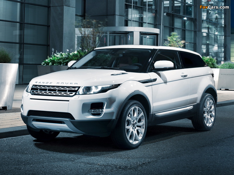 Range Rover Evoque Coupe Prestige 2011 wallpapers (800 x 600)