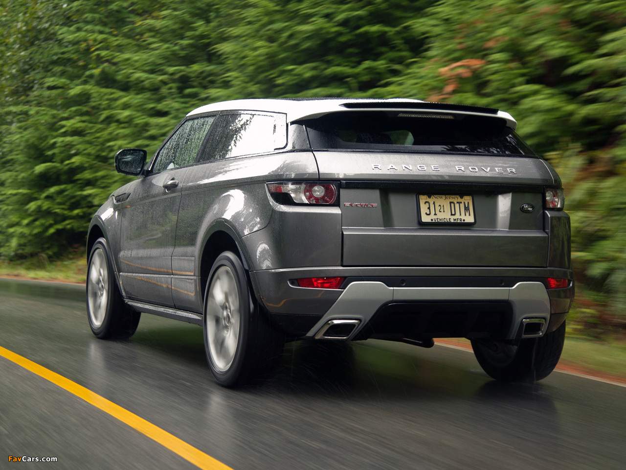 Range Rover Evoque Coupe Dynamic US-spec 2011 wallpapers (1280 x 960)