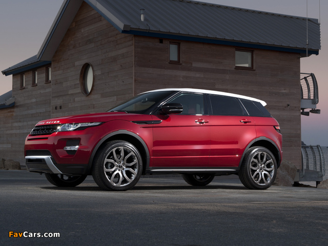 Range Rover Evoque Dynamic 2011 wallpapers (640 x 480)