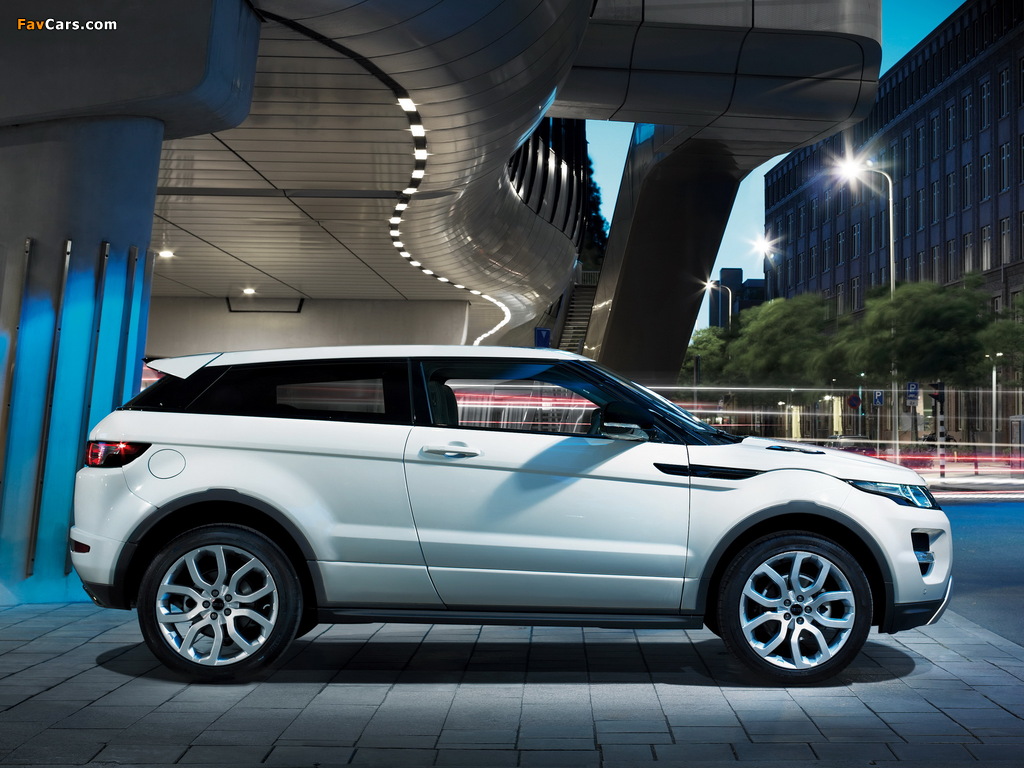 Range Rover Evoque Coupe Dynamic 2011 wallpapers (1024 x 768)