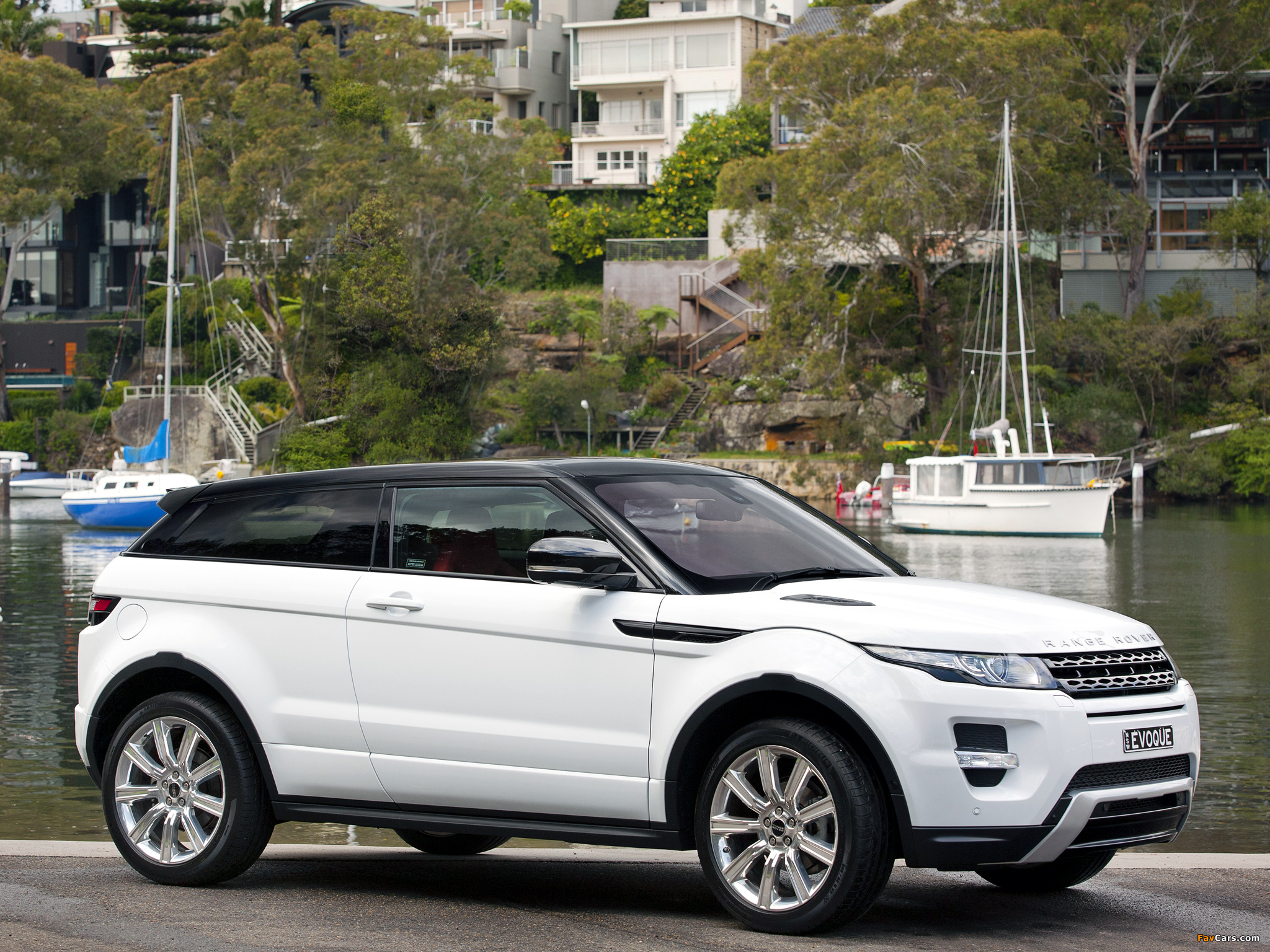 Range Rover Evoque Coupe Dynamic AU-spec 2011 wallpapers (2048 x 1536)