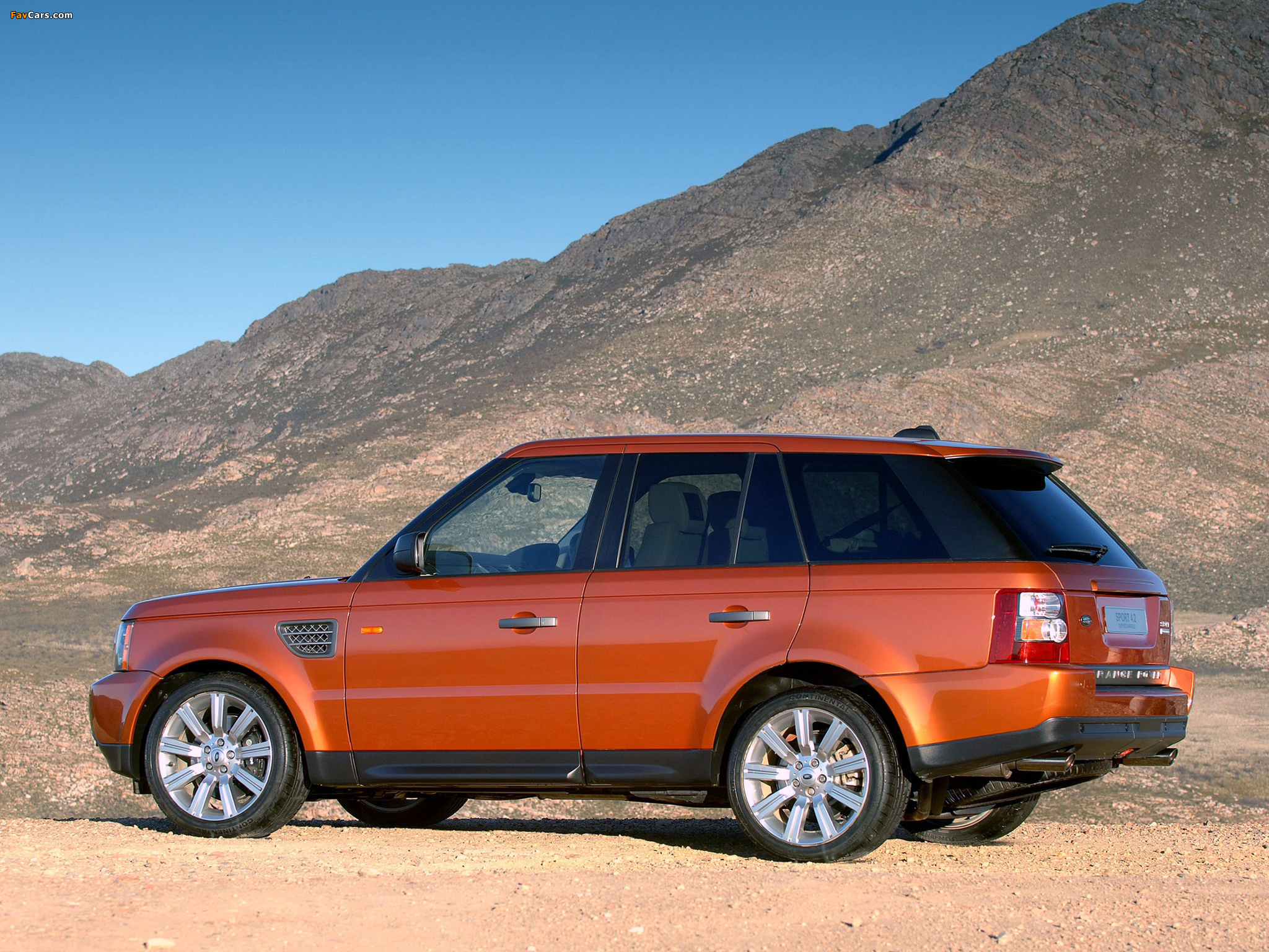 Images of Range Rover Sport Supercharged ZA-spec 2005–08 (2048 x 1536)