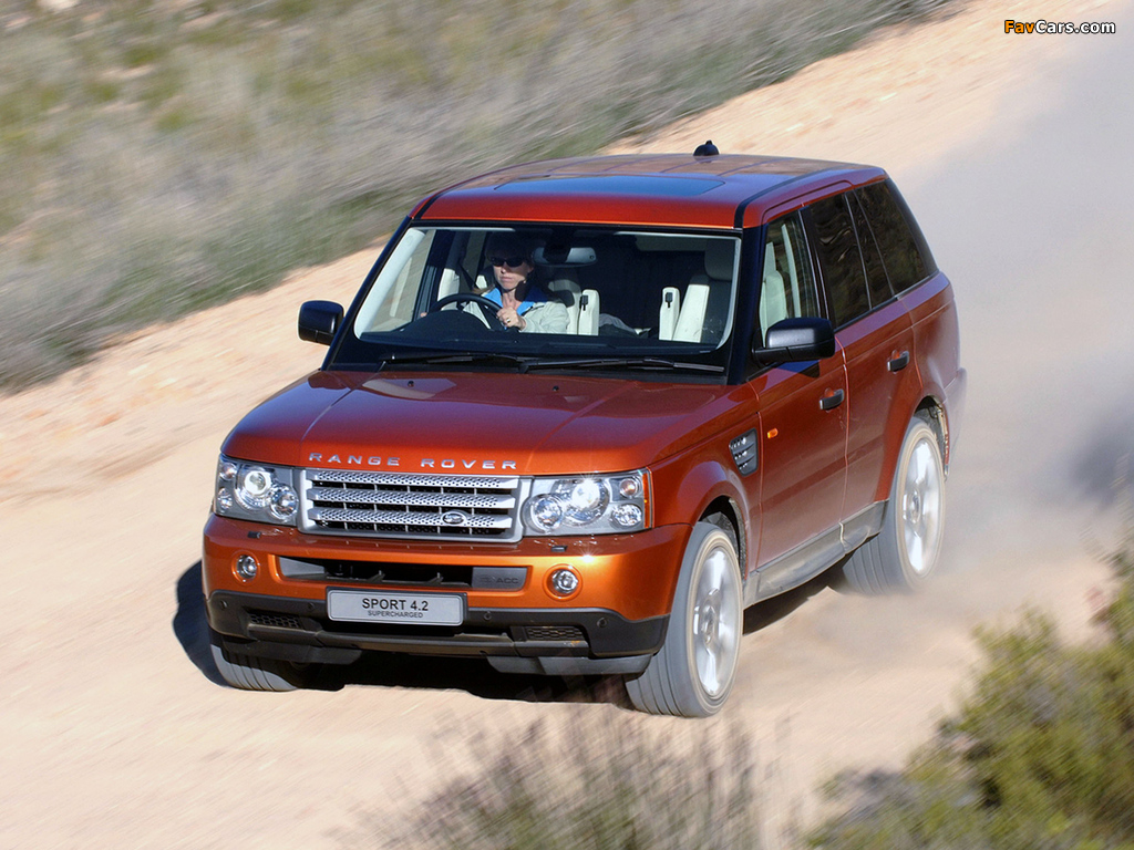 Images of Range Rover Sport Supercharged ZA-spec 2005–08 (1024 x 768)