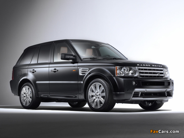 Images of Range Rover Sport Supercharged 2005–08 (640 x 480)