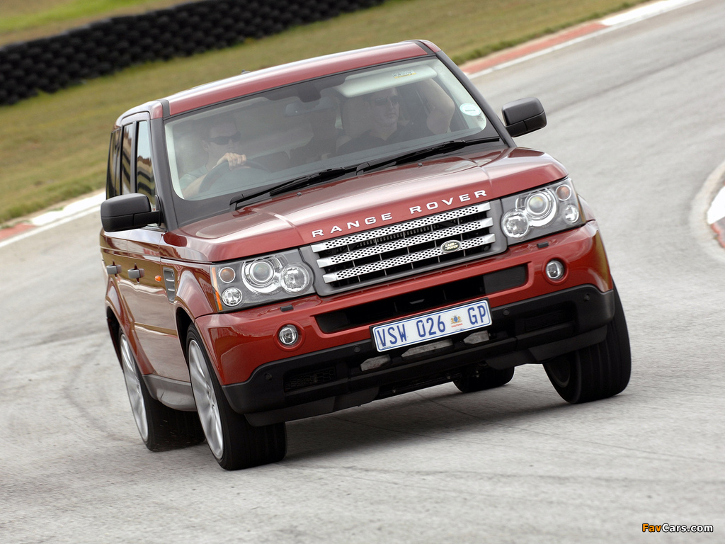 Images of Range Rover Sport ZA-spec 2005–08 (1024 x 768)