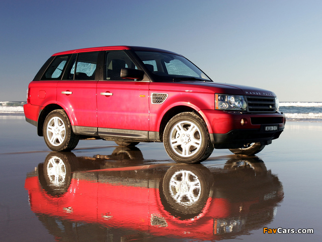 Images of Range Rover Sport AU-spec 2005–08 (640 x 480)