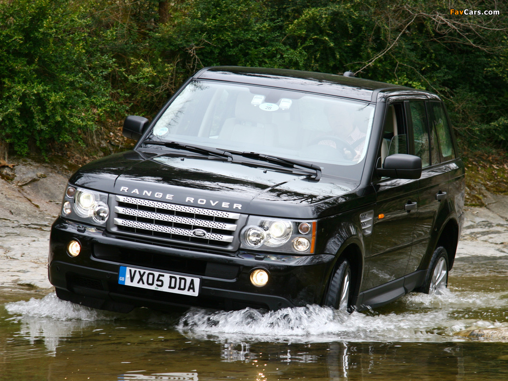 Images of Range Rover Sport Supercharged 2005–08 (1024 x 768)