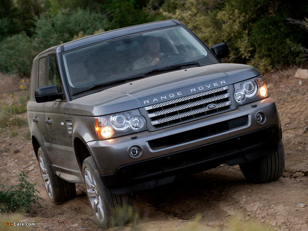 Images of Range Rover Sport Supercharged US-spec 2008–09 (1024 x 768)