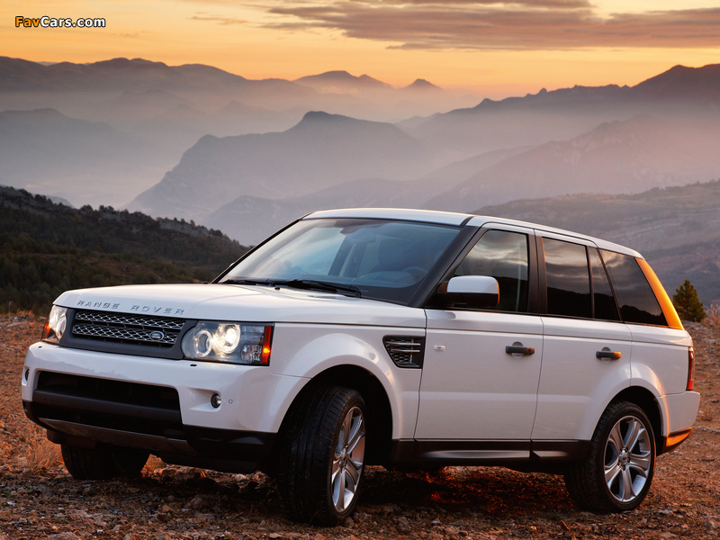 Images of Range Rover Sport Supercharged 2009–13 (800 x 600)