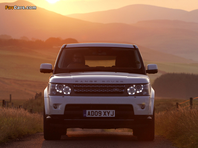 Images of Range Rover Sport Supercharged UK-spec 2009–13 (640 x 480)