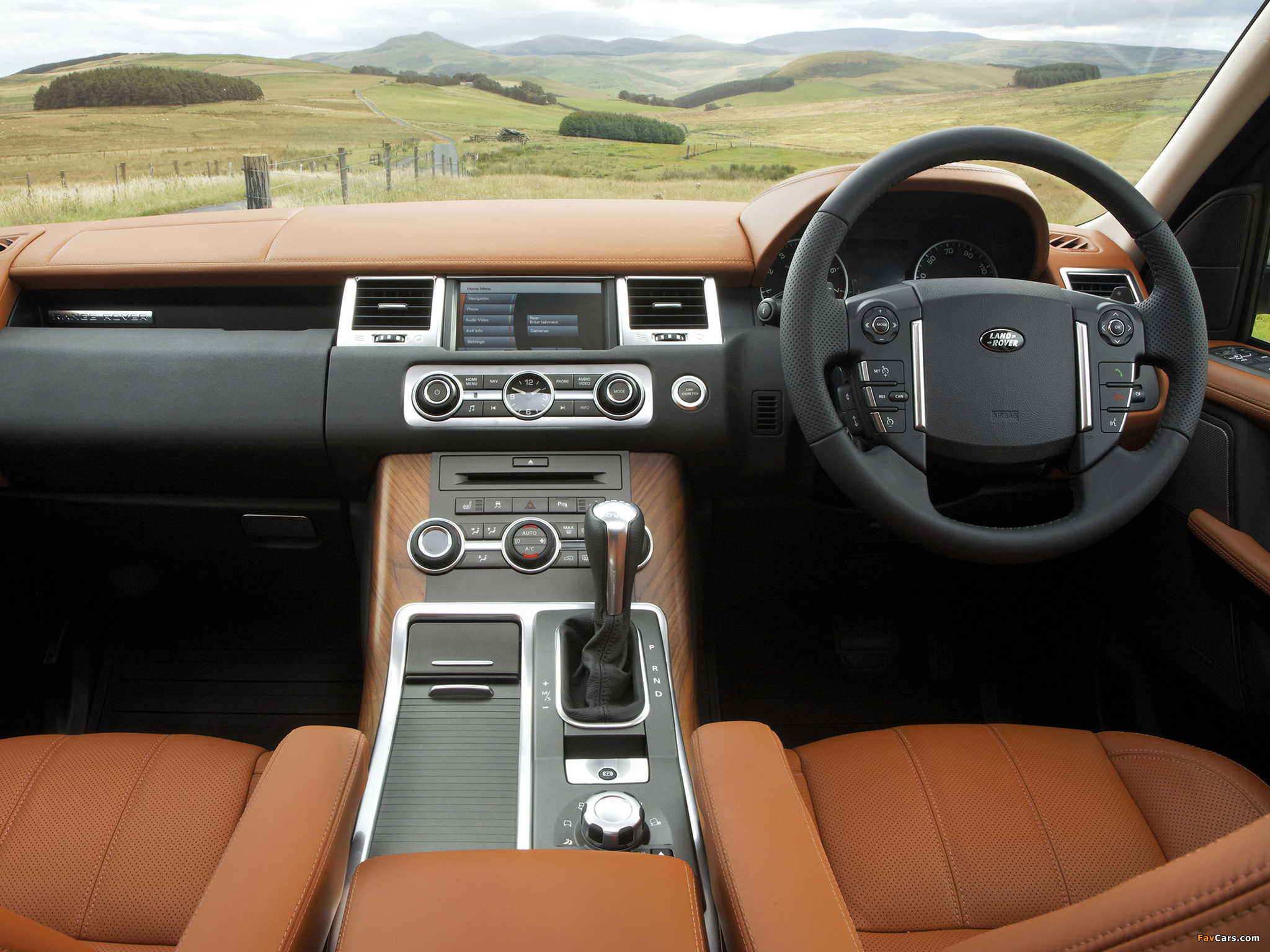 Images of Range Rover Sport Supercharged UK-spec 2009–13 (2048 x 1536)