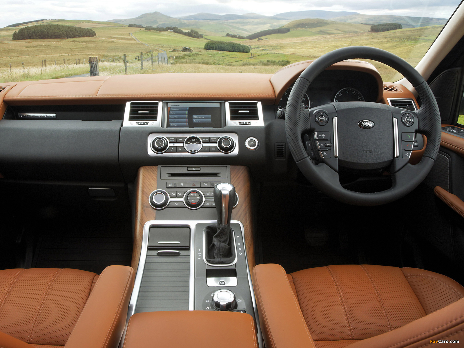 Images of Range Rover Sport Supercharged UK-spec 2009–13 (1600 x 1200)