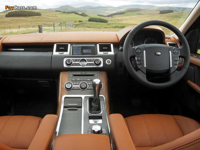 Images of Range Rover Sport Supercharged UK-spec 2009–13 (640 x 480)