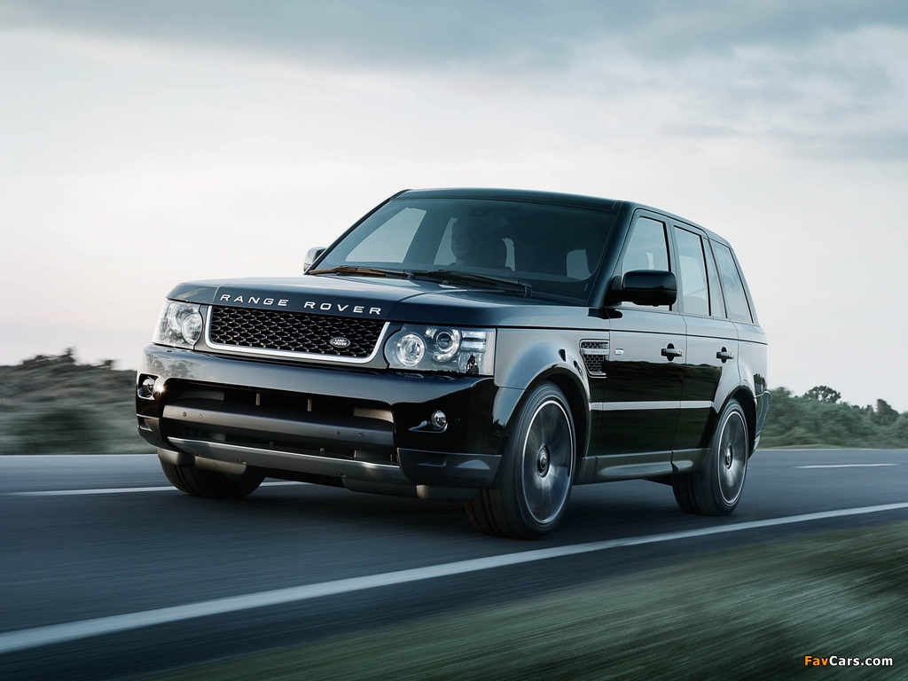 Images of Range Rover Sport Black Edition 2012 (1024 x 768)