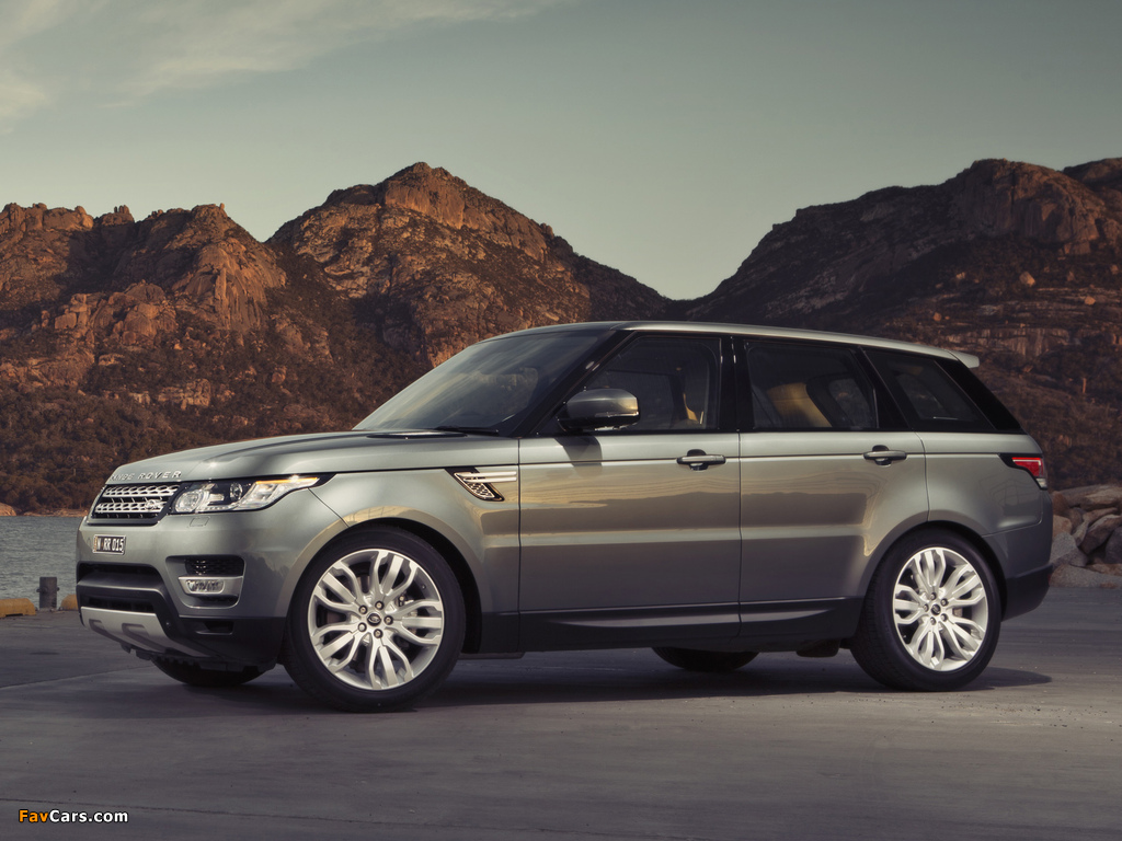 Images of Range Rover Sport HSE AU-spec 2013 (1024 x 768)