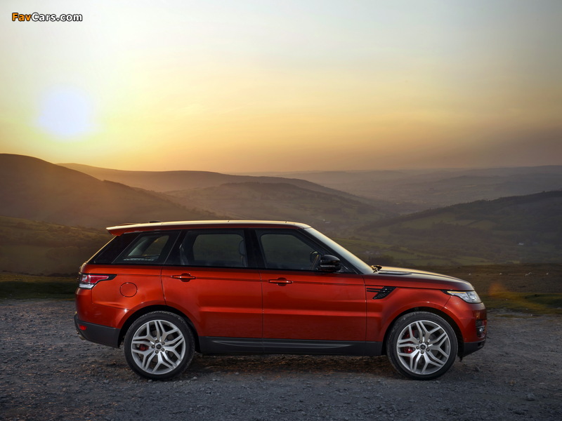 Images of Range Rover Sport Supercharged UK-spec 2013 (800 x 600)