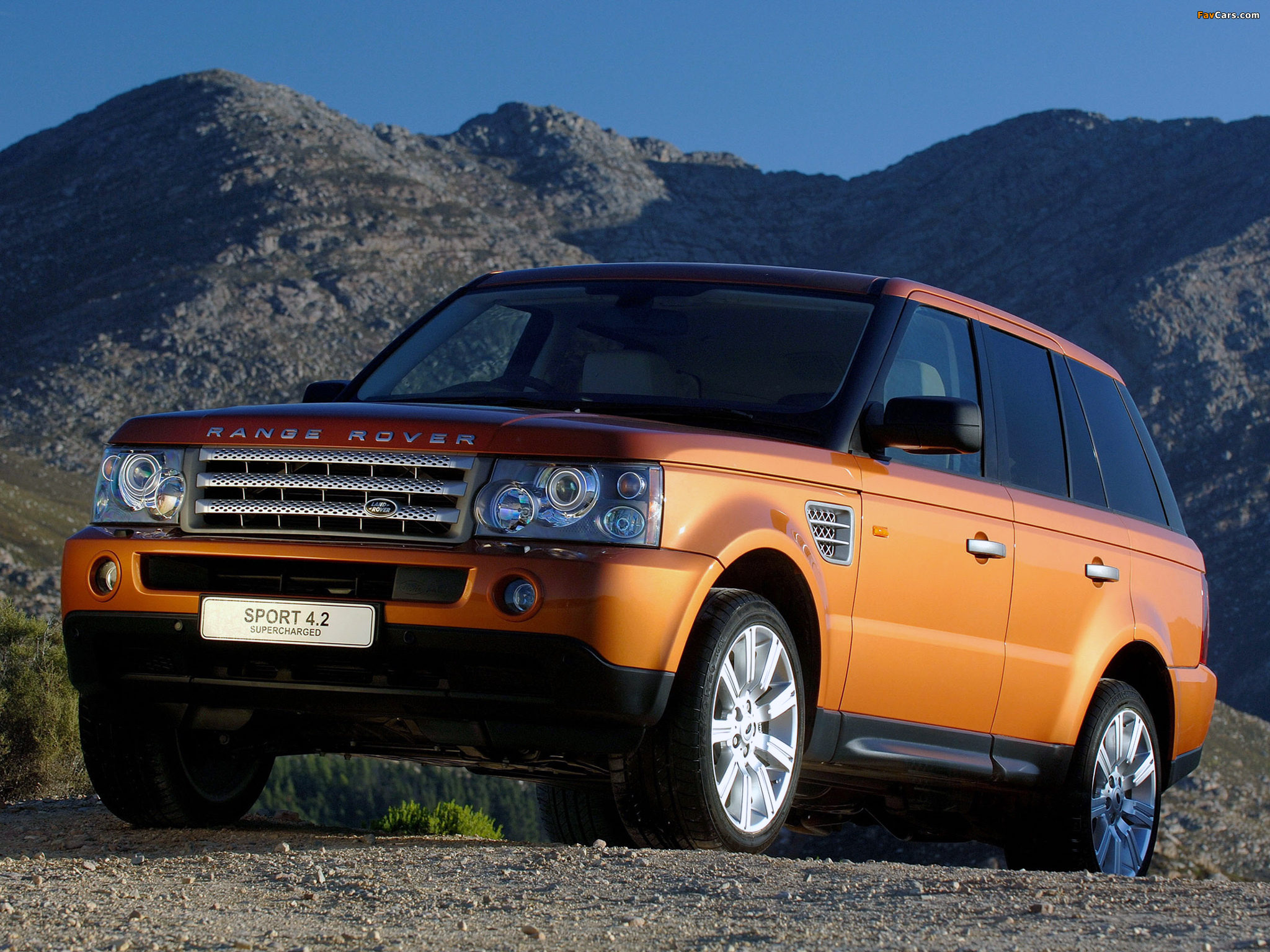 Range Rover Sport Supercharged ZA-spec 2005–08 images (2048 x 1536)