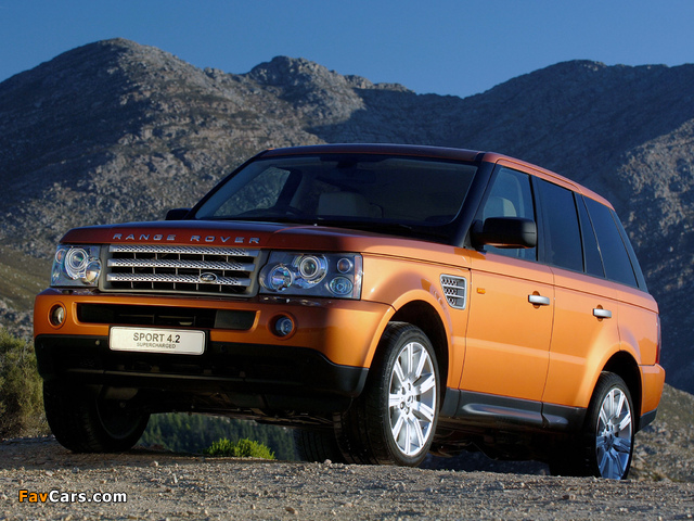Range Rover Sport Supercharged ZA-spec 2005–08 images (640 x 480)