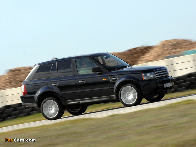 Range Rover Sport ZA-spec 2005–08 photos (640 x 480)