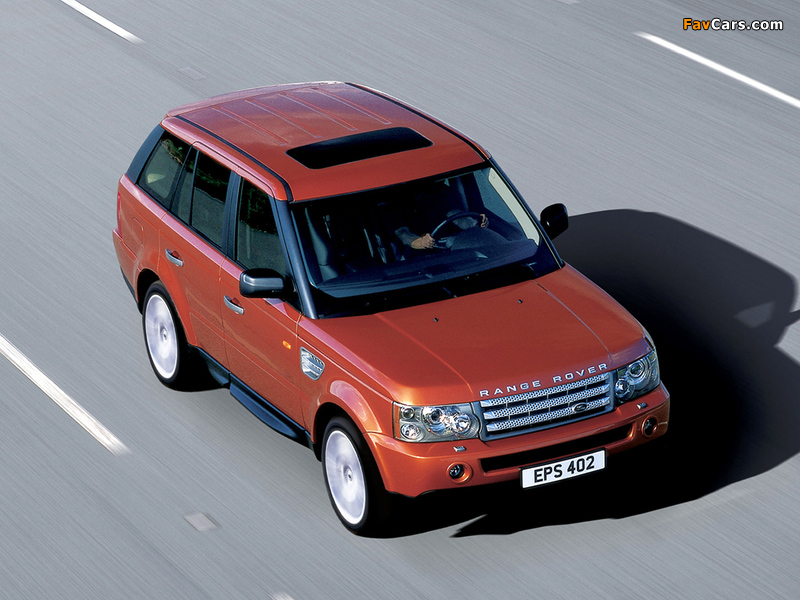 Range Rover Sport Supercharged 2005–08 photos (800 x 600)