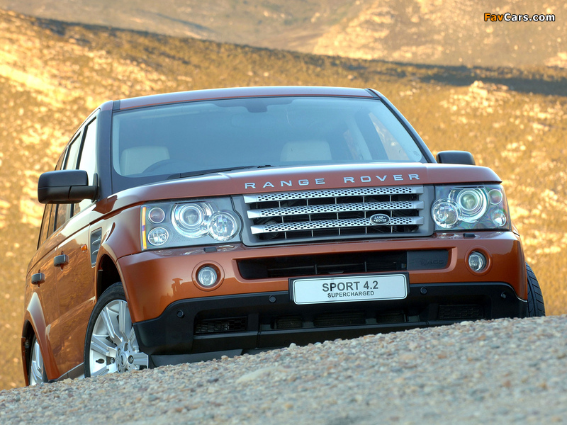 Range Rover Sport Supercharged ZA-spec 2005–08 photos (800 x 600)