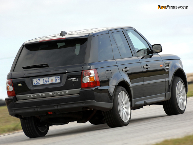 Range Rover Sport ZA-spec 2005–08 pictures (640 x 480)