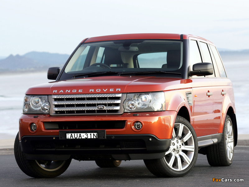 Range Rover Sport Supercharged AU-spec 2005–08 pictures (800 x 600)