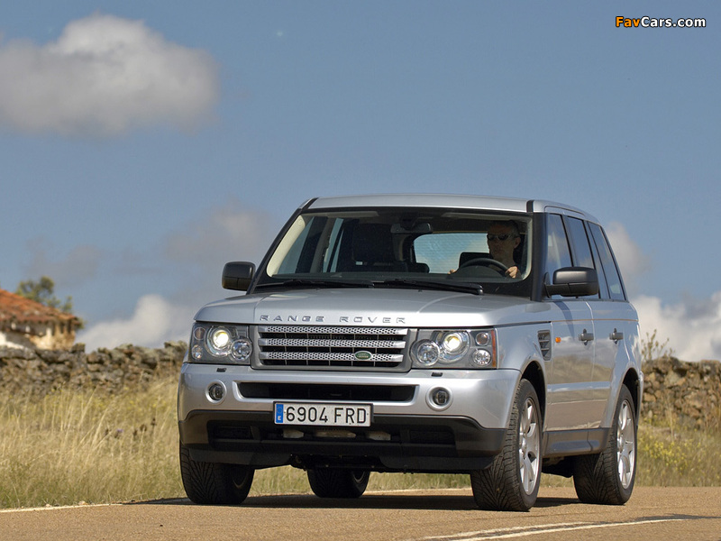 Range Rover Sport 2005–08 wallpapers (800 x 600)