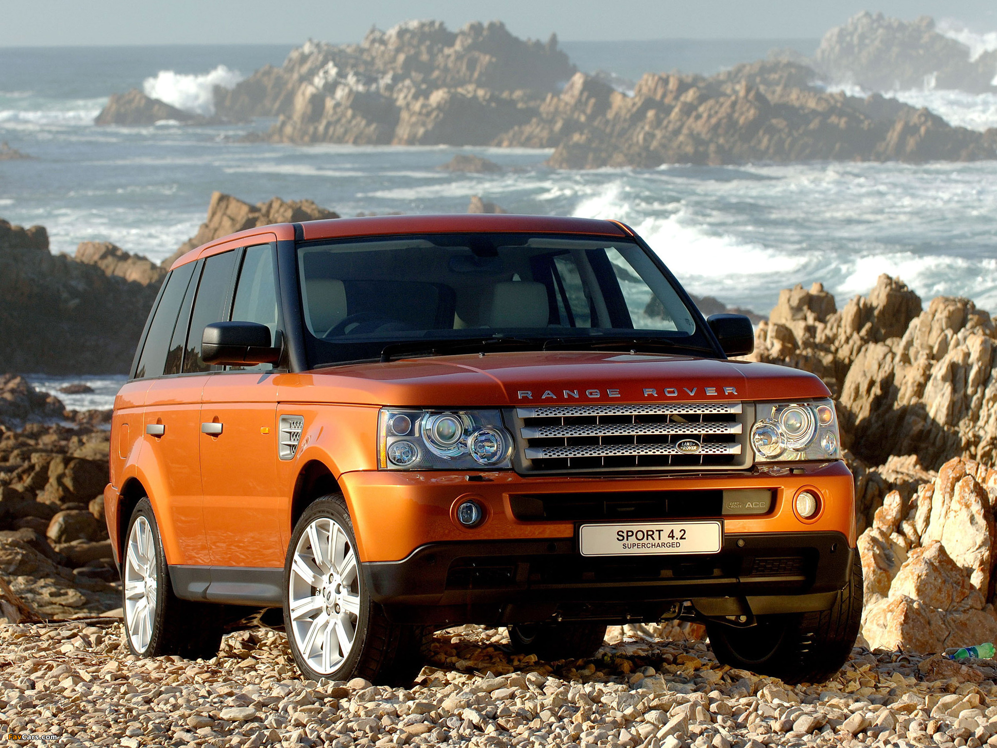 Range Rover Sport Supercharged ZA-spec 2005–08 wallpapers (2048 x 1536)