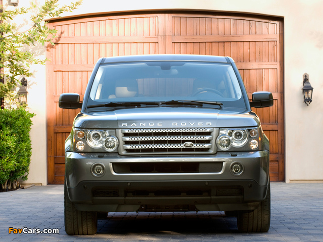 Range Rover Sport Supercharged US-spec 2008–09 images (640 x 480)