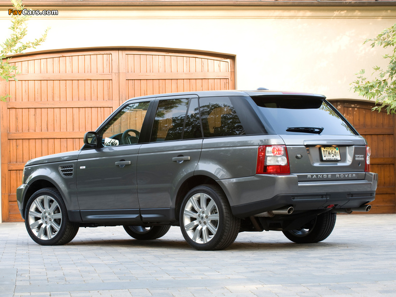 Range Rover Sport Supercharged US-spec 2008–09 images (800 x 600)