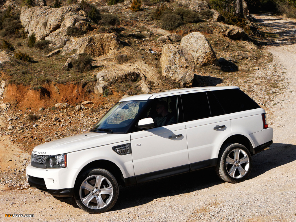 Range Rover Sport Supercharged 2009–13 images (1024 x 768)