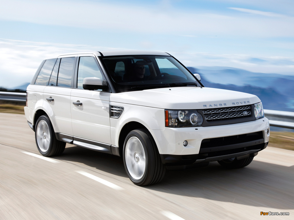Range Rover Sport Supercharged 2009–13 images (1024 x 768)