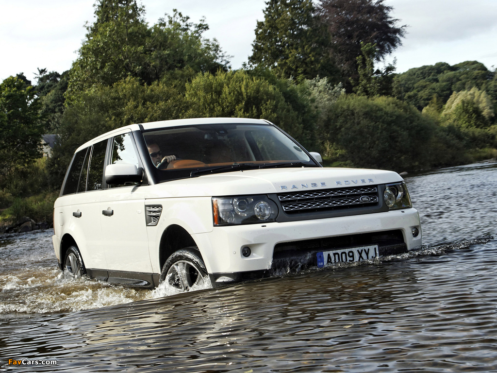 Range Rover Sport Supercharged UK-spec 2009–13 images (1024 x 768)