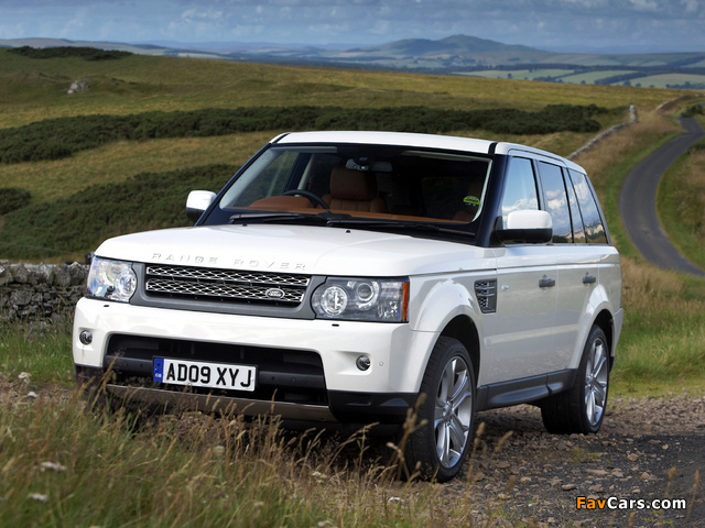 Range Rover Sport Supercharged UK-spec 2009–13 images (640 x 480)
