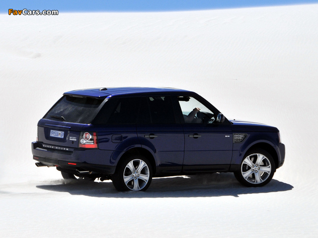 Range Rover Sport Supercharged ZA-spec 2009–13 photos (640 x 480)
