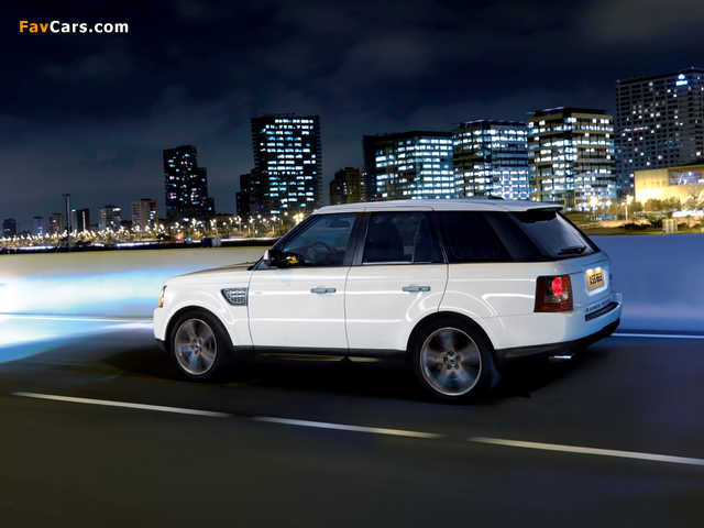 Range Rover Sport Supercharged 2009–13 photos (640 x 480)
