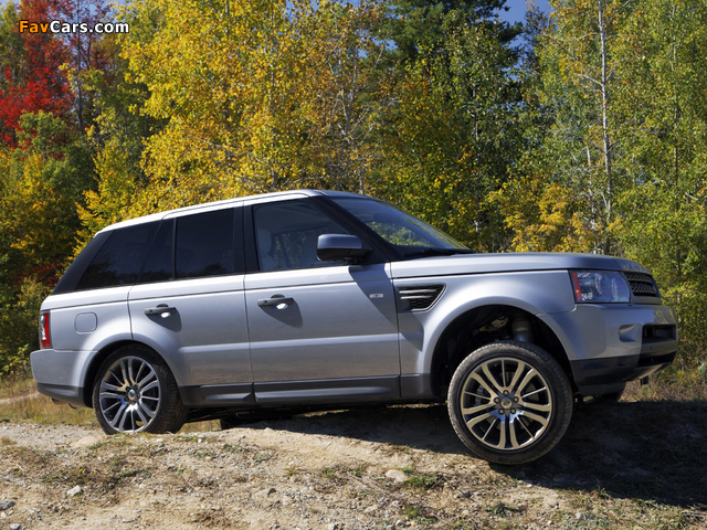 Range Rover Sport Supercharged US-spec 2009–13 pictures (640 x 480)