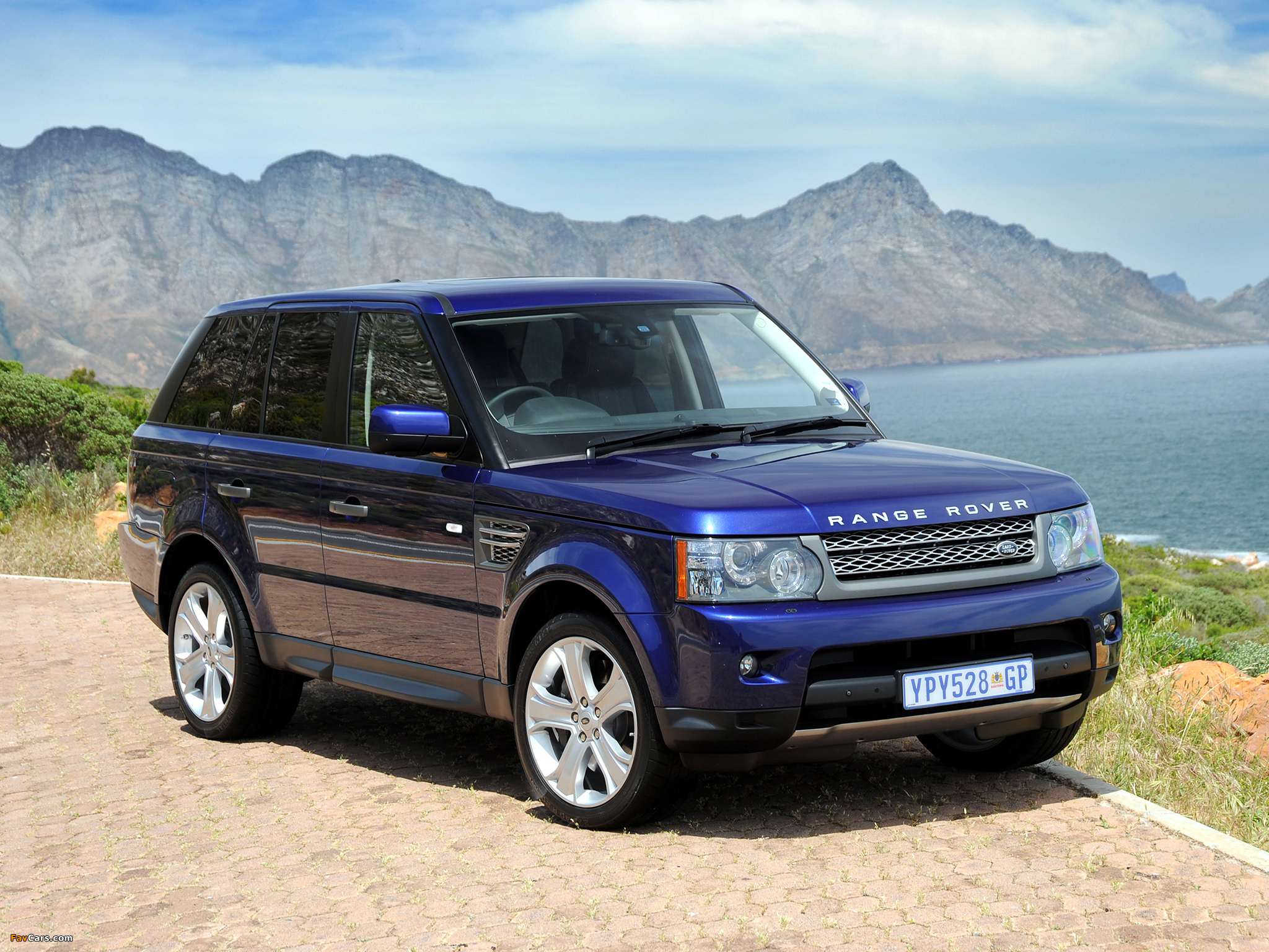 Range Rover Sport Supercharged ZA-spec 2009–13 wallpapers (2048 x 1536)