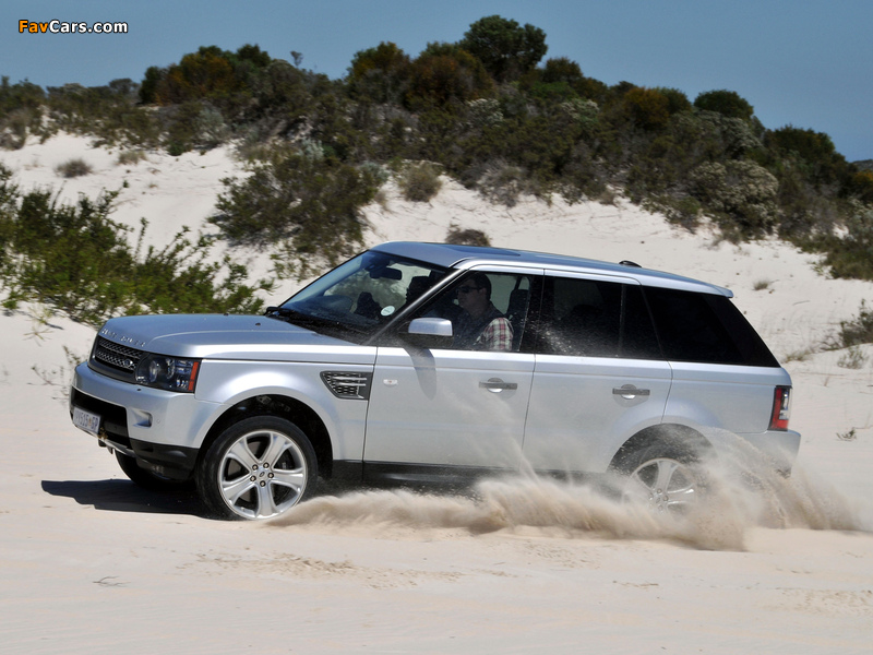 Range Rover Sport Supercharged ZA-spec 2009–13 wallpapers (800 x 600)