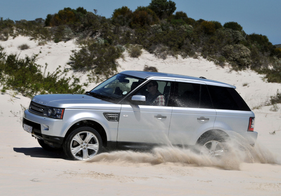 Range Rover Sport Supercharged ZA-spec 2009–13 wallpapers