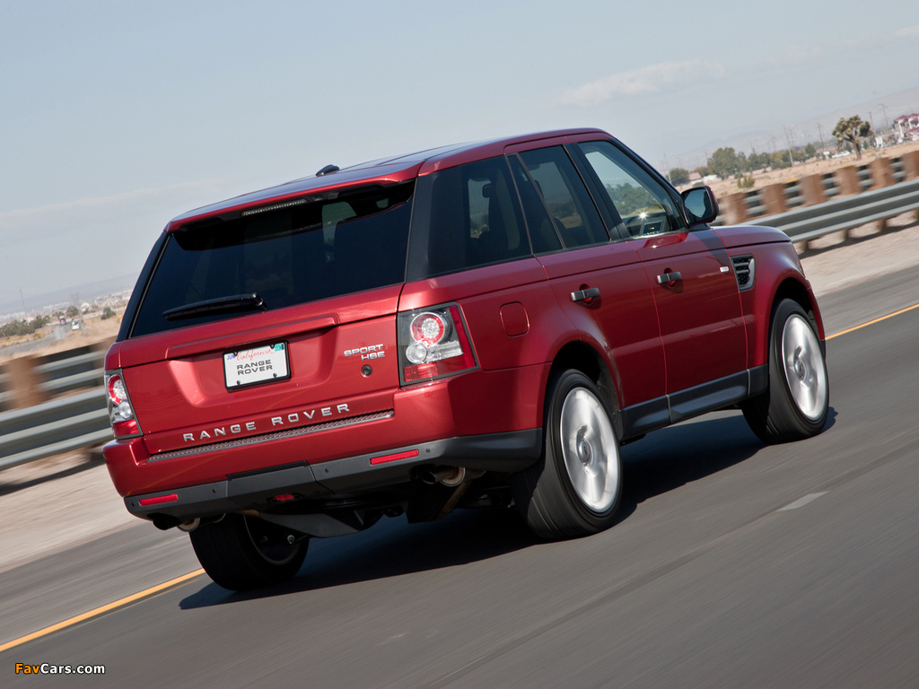 Range Rover Sport US-spec 2009–13 wallpapers (1024 x 768)