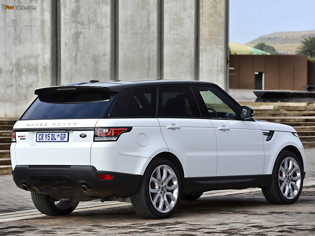 Range Rover Sport Supercharged ZA-spec 2013 images (1024 x 768)